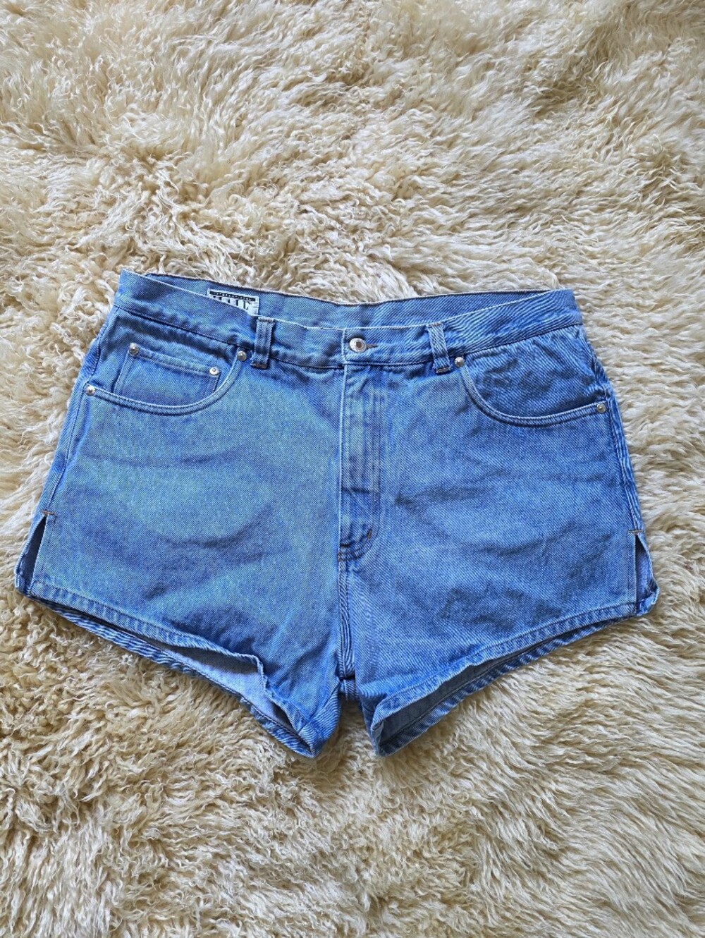 Vintage Y2K International Male Denim Short Shorts Size 36